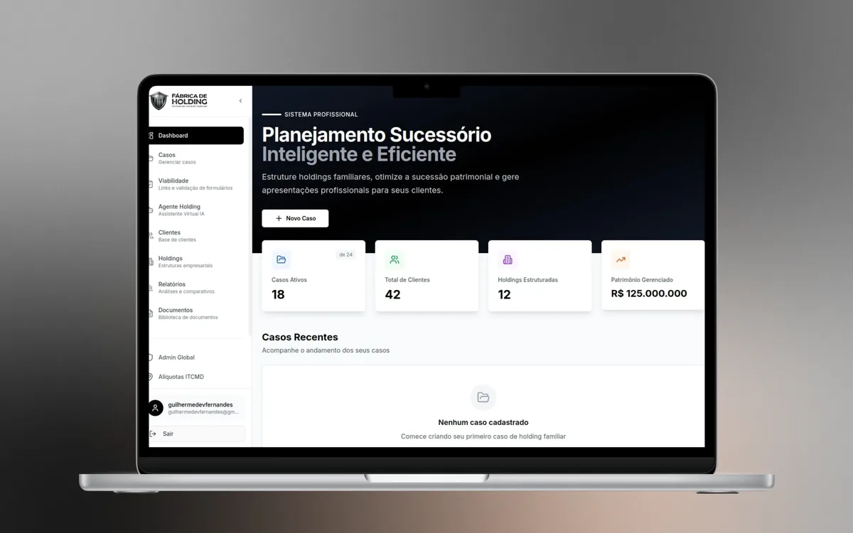 Site criado para Fábrica Sistema